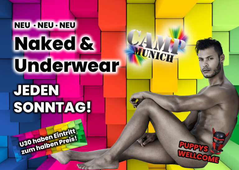 Neu Jetzt Sonntags Immer Naked Underwear Camp Munich